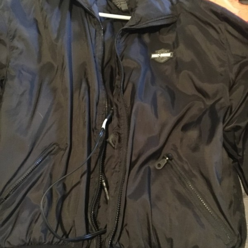 Harley Davidson black heated jacket liner-Unisex